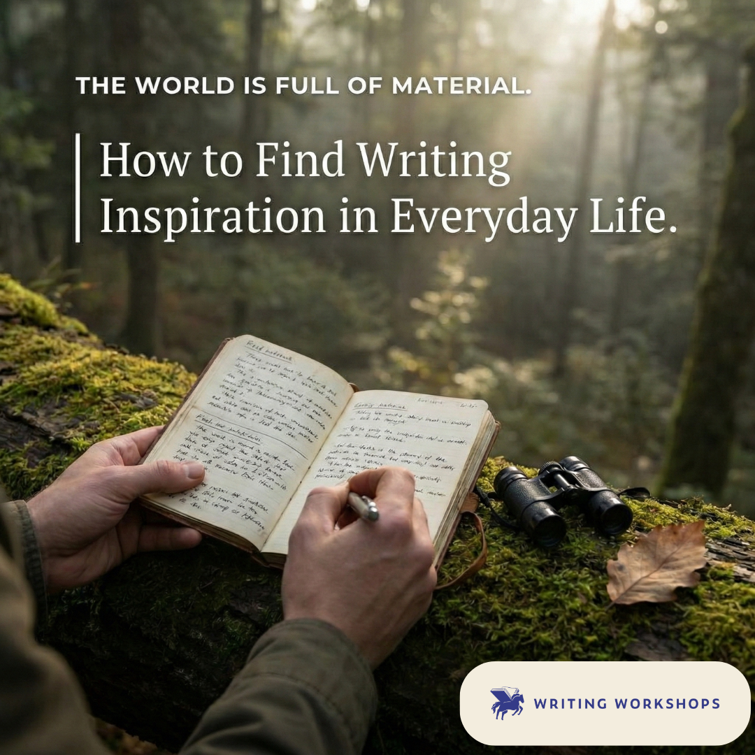 How to Find Writing Inspiration in Everyday Life – Writing Workshops