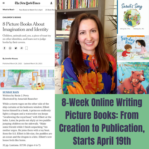 Picture Book Instructor Rosie J. Pova Featured in the New York Times!