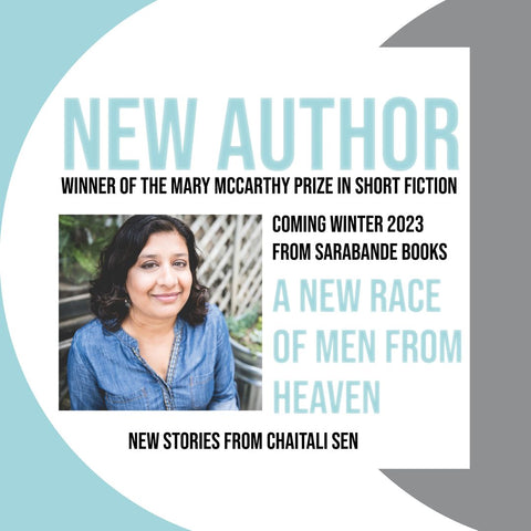 Chaitali Sen is the winner of the Mary McCarthy Prize in Short Fiction
