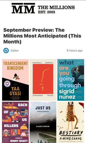 Jenny Bhatt Makes The Millions' Most Anticipated September Debuts!