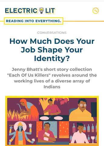 Instructor Jenny Bhatt Interviewed at Electric Literature
