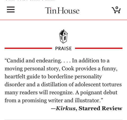 Instructor Courtney Cook Receives Kirkus Starred Review!