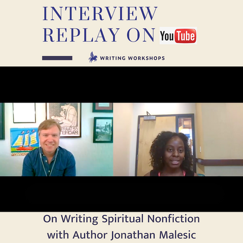 Author Jonathan Malesic On Writing Spiritual Nonfiction and Avoiding Burnout