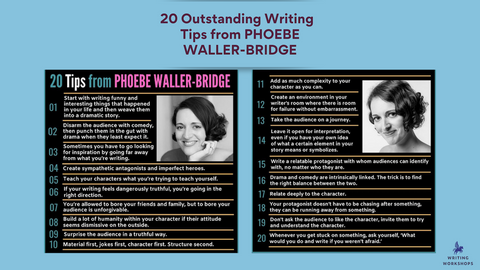 20 Outstanding Writing 📝 Tips from PHOEBE WALLER-BRIDGE