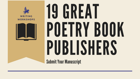 19 Great Poetry Book Publishers
