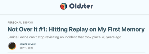 Iceland 2023 Workshop Alum Janice Levine Published in Oldster