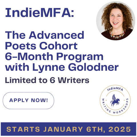 Transform Your Verse: Advanced Poets Cohort Starts January 6th