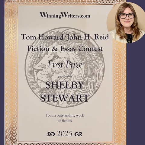 From Aimless to Award-Winning: Shelby Stewart's $3,500 First Place Fiction Win