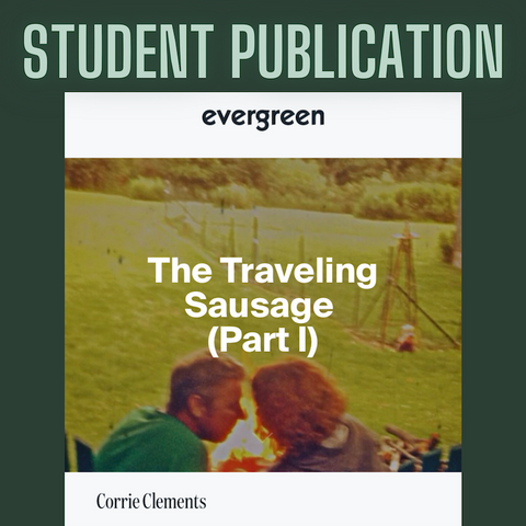 Student Corrie Clements Published in Evergreen Review!