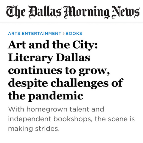Writing Workshops Dallas Featured in The Dallas Morning News