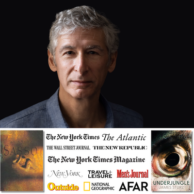 Creating a Sense of Place in Fiction, Nonfiction, or Memoir: One-Night Zoom Seminar with James Sturz on Wednesday, April 15th, 2026