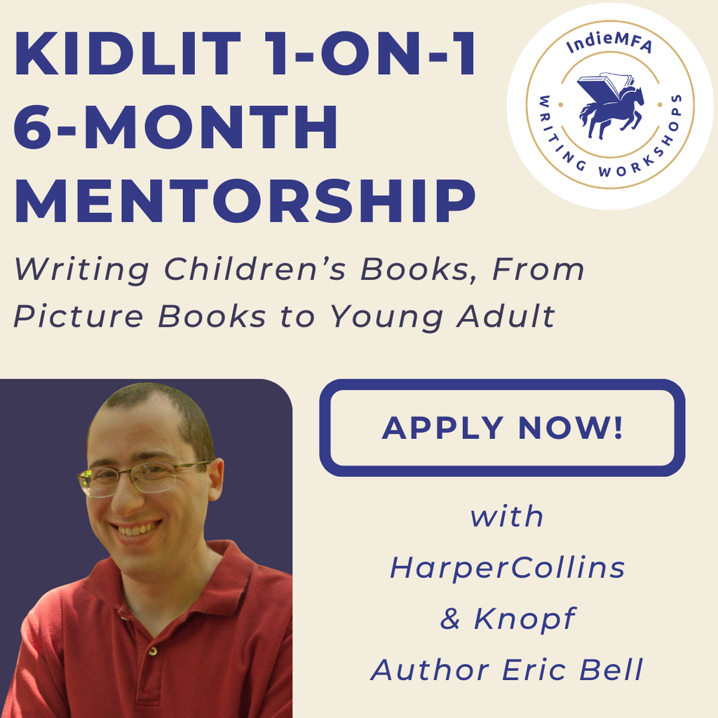 Kidlit One-on-One 6-Month Mentorship with Eric Bell, Apply Now