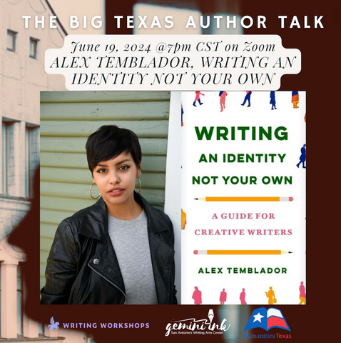 FREE Author Talk & Discussion with Novelist Alex Temblador, Wednesday, June 19th, 2024